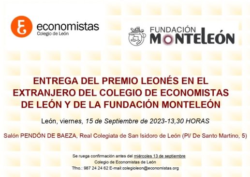 Entrega Premio Leonés en el Extranjero