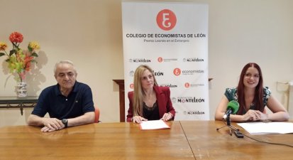 Foto rueda de prensa Colegio de Economistas-Fundación Monteleón