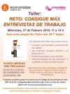 Reto: consigue más entrevistas de trabajo